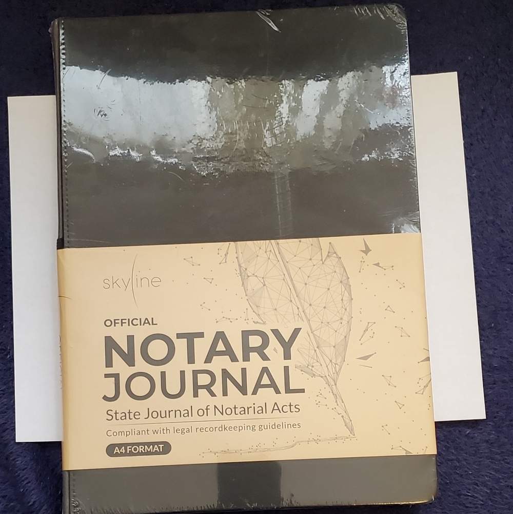 Skyline Notary Journal A4 NWOT